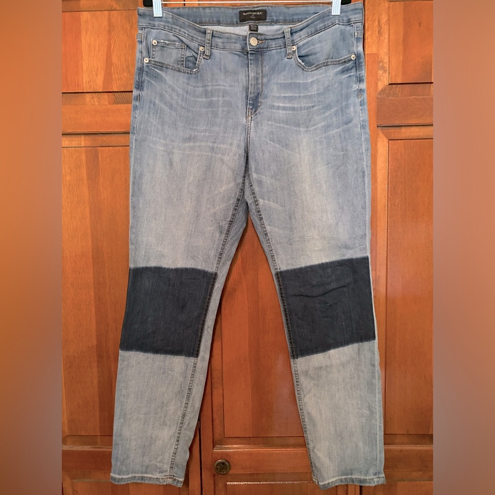 Women’s BR Factory Two-Tone Skinny Jeans